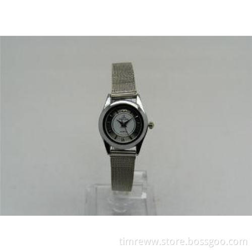 PC21S movement Small size Alloy Wrist Watch steel ribbon st